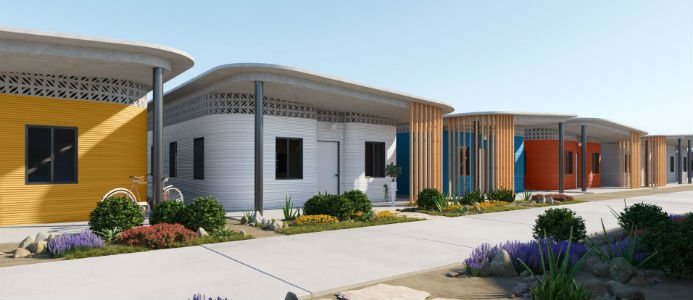 De ska printa över 50 hus på 24 timmar