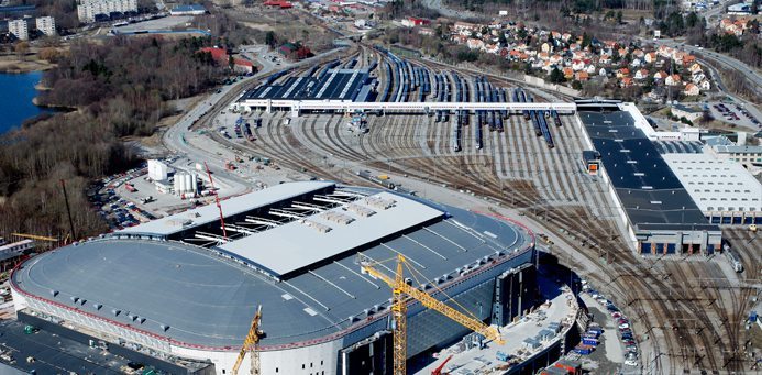 Haglunds depå fyller 100 år