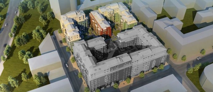 Peab bromsar stort bygge i Solna