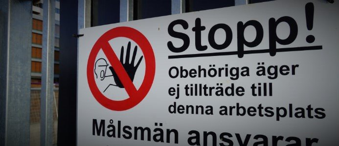 Byggföretag i chockkonkurs