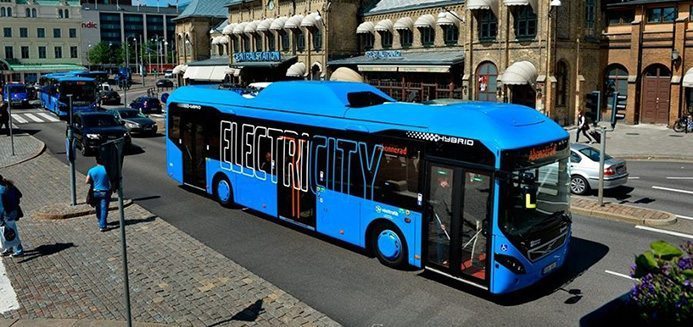 Framtidens kollektivtrafik testas i Göteborg