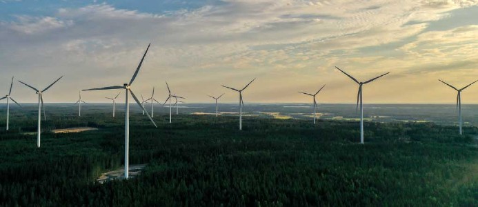 Amazons vindkraftpark på svensk mark invigs