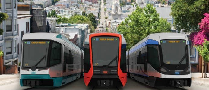 San Francisco beställer 175 spårvagnar från Siemens
