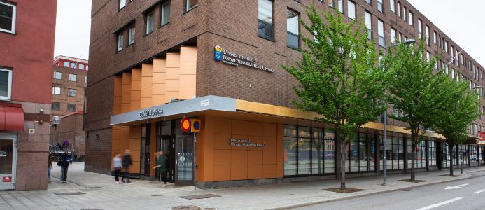 Uppsala tingsrätt. Foto: Ewa Ahlin