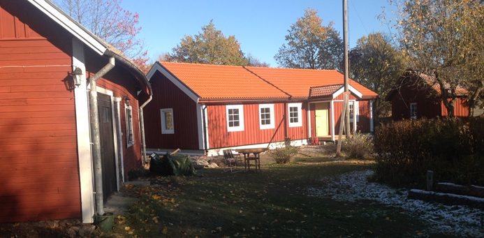 Passivhus med tunna väggar och parallelltak testas i koncepthus