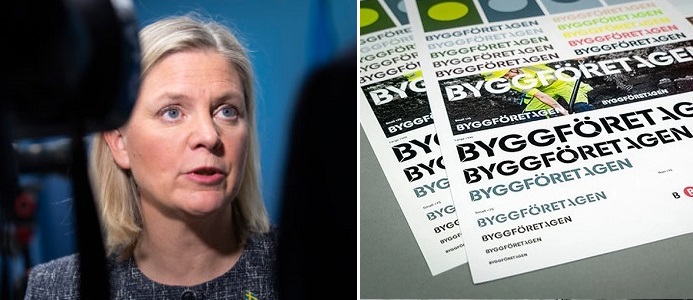 Fler ska skatta i Sverige – Byggföretagen kritiska
