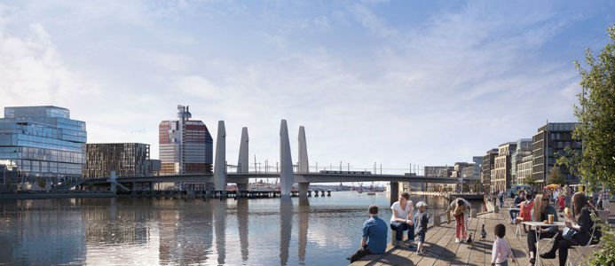 Spanskt stål på väg till Hisingsbron