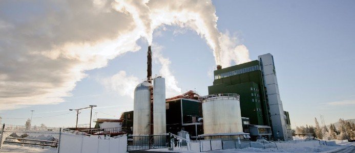 Koldioxid från värmeverk kan bli förnybart flygbränsle