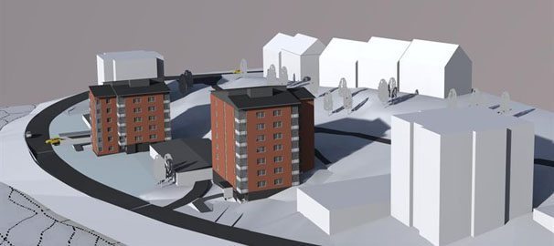 62 nya hyresrätter när Kirunagruvan växer