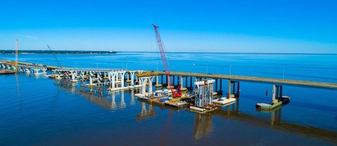 Skanska-arbetare död på brobygge