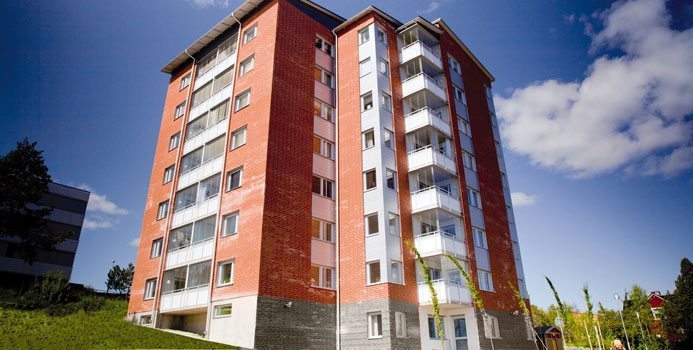 81 mindre hyresrätter byggs på höjden i Umeå