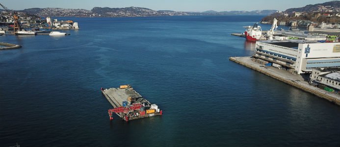 Peab anlägger havsbotten