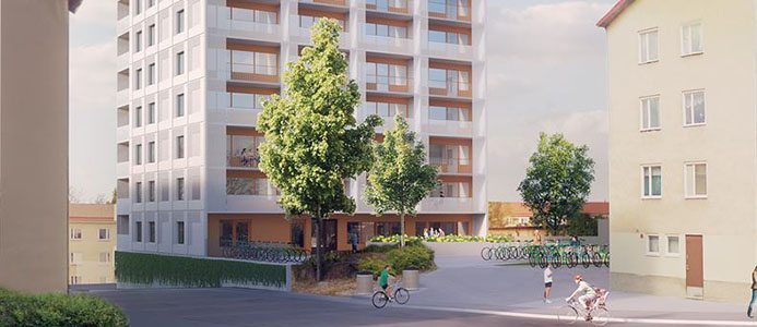 Riksbyggen bygger nytt i Högdalen