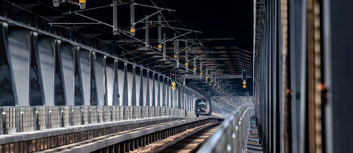 Öresundsbrons järnväg klar för nytt signalsystem