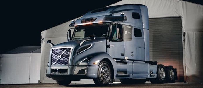 Volvo visar upp prototyp av förarlös lastbil