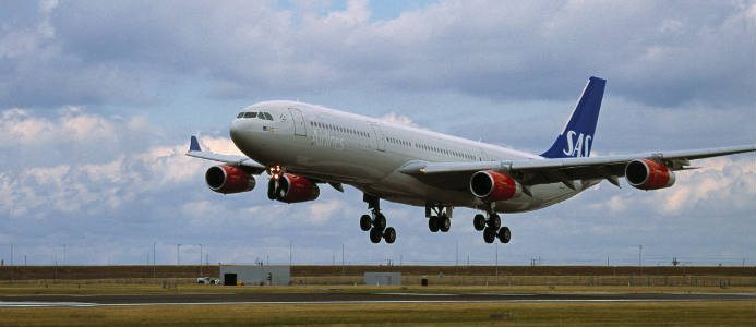 SAS flyger för första gången på biobränsle