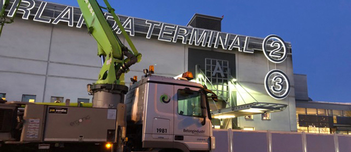 Stor insats för Arlandas nya driftområde