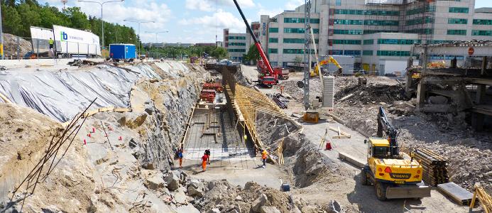 Start för bred kartläggning av bygglogistik
