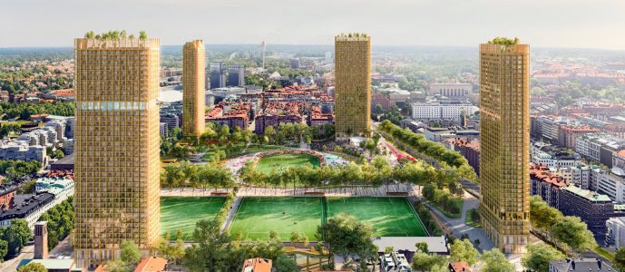 Wallenstam överlämnar ”gåva” till Göteborg