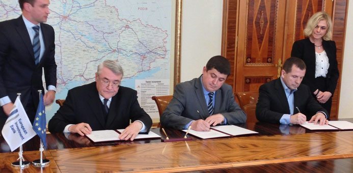 EIB finansierar järnvägstunnel i Ukraina