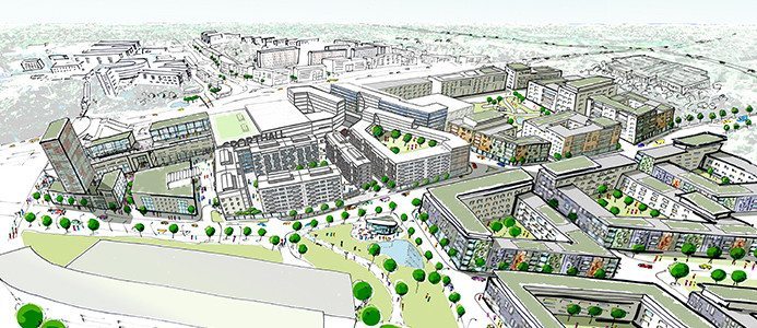 Alltfler studentbostäder i Flemingsberg