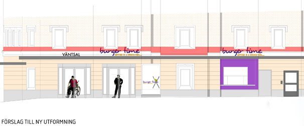 Ombyggnad lyfter vänthallen vid Sundsvalls busstation