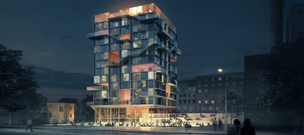 Nya studentbostäder på KTH Campus i Stockholm