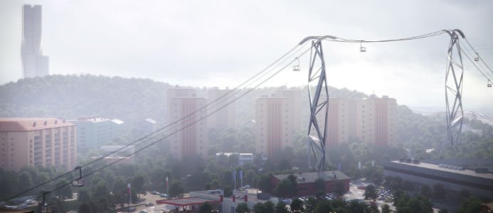 Hemlig grupp vill bygga och finansiera linbanan