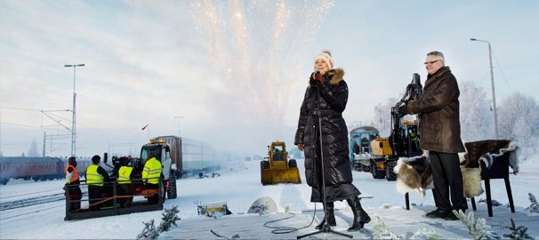 Nya Haparandabanan invigd