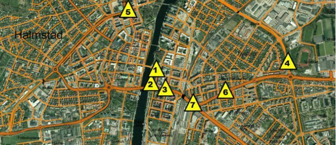 Halmstad utvecklar infrastrukturen