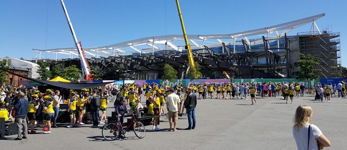 Helsingfors nya bibliotek en imponerande syn