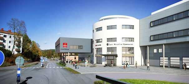 Finspångselever får bygga sitt nya gymnasium