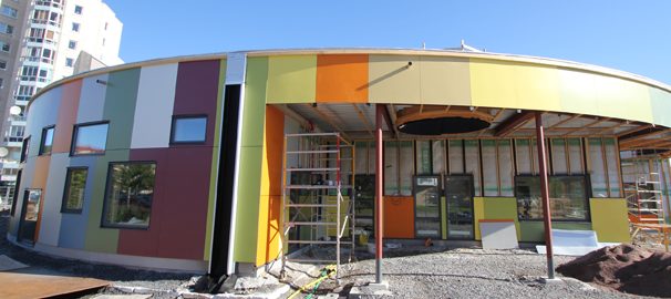 Dags för invigning av Paletten