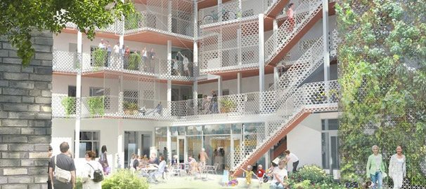 Stort kollektivhus tar form i Malmö