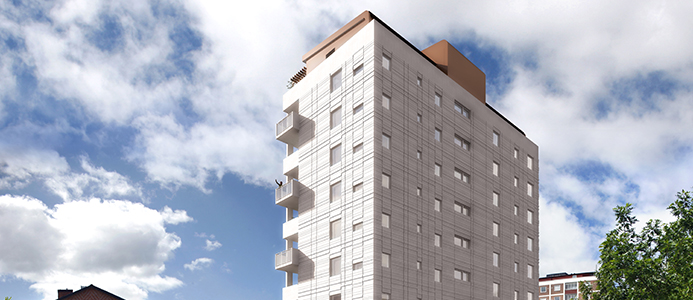 Seniorboendet byggdes ovanpå en tidigare kyrka.