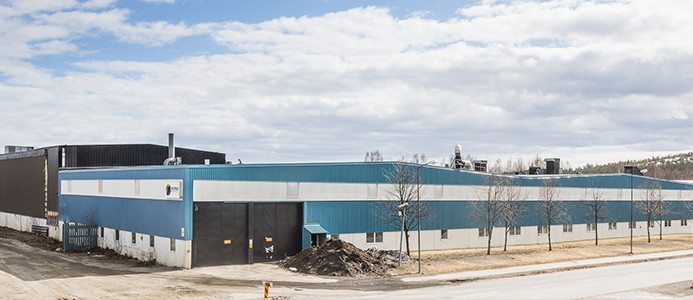 Industrilokal omvandlas i Skellefteå