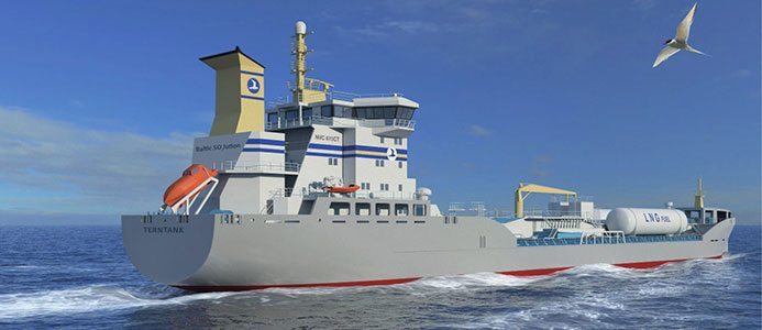 LNG-fartyget Tern Ocean gästar Almedalen