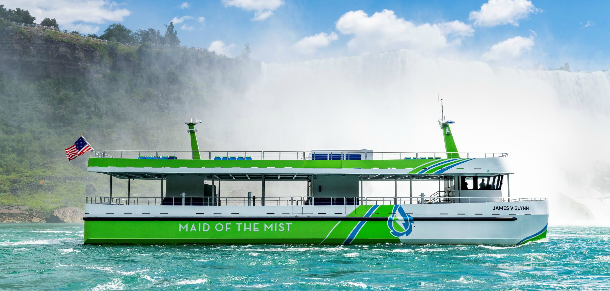 ABB-teknik i Niagarafallens nya el-fartyg