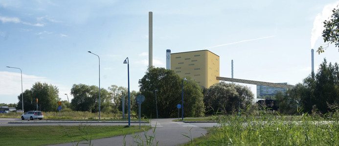 Mälarenergis nya kraftvärmeanläggning