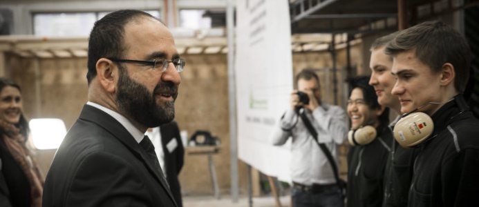 Kaplan på passivhusbesök: ”Jag är imponerad”