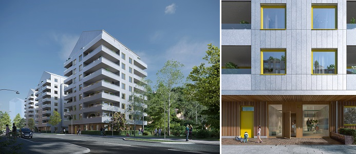 NCC bygger lägenheter för 165 miljoner