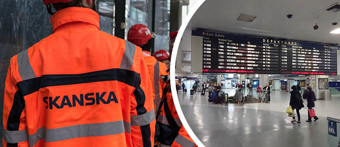 Skanska miljardrenoverar amerikansk tågstation
