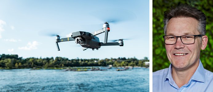 Skanska siktar på att ta drönaren under ytan