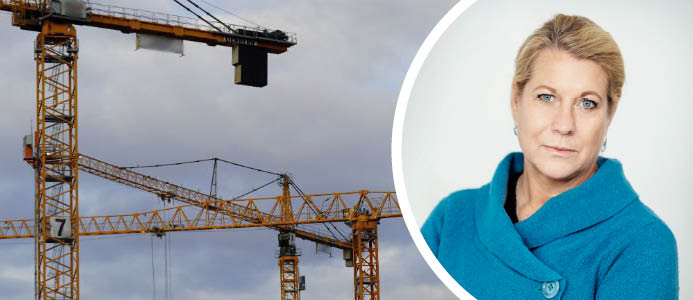 Catharina Elmsäter-Svärd, vd Byggföretagen. Foto: Byggföretagen / Marcus Rosenholm, Branschaktuellt