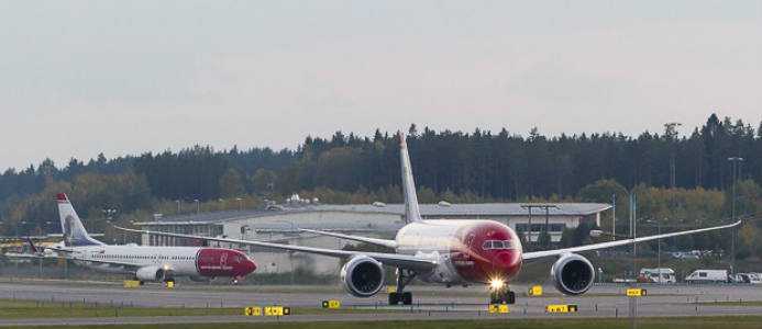 God passagerartillväxt i september för Norweigan