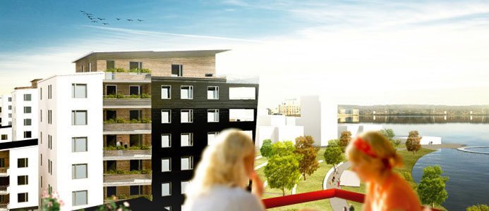 Nu byggs Munksjöstaden