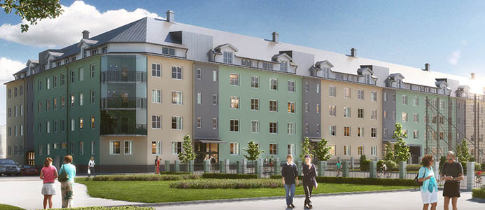 Byggstart för nya lägenheter i Örebro