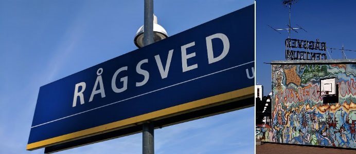 En del av muralmålningen i Rågsved i Stockholm. Bild: Wikipedia/Flickr/ CC