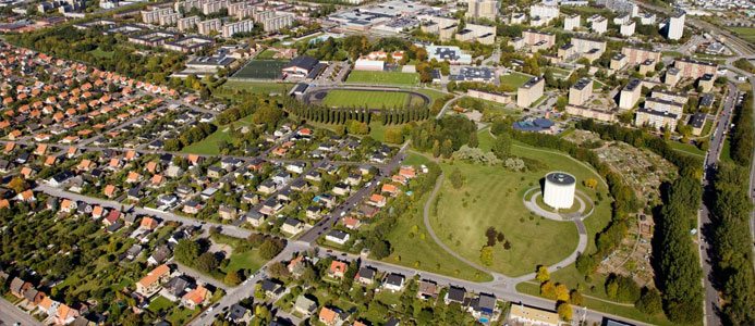 Bygger radhus i Rosengård