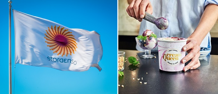 Stora Enso har startat sin barriärproduktion